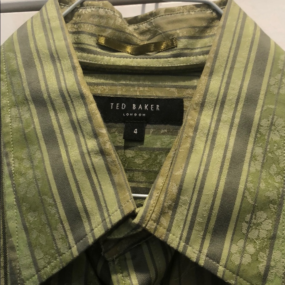 Green Ted Baker shirt - excellent condition